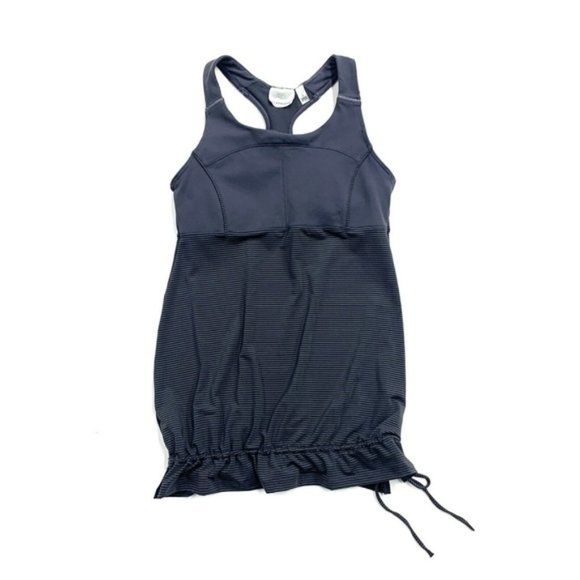 Athleta Tops - Athleta Skills Drills Racerback Tank Charcoal